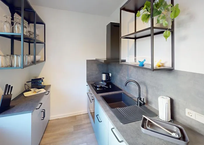 Apartment 3-raum-appartement Nahe Stadtpark, Wlan