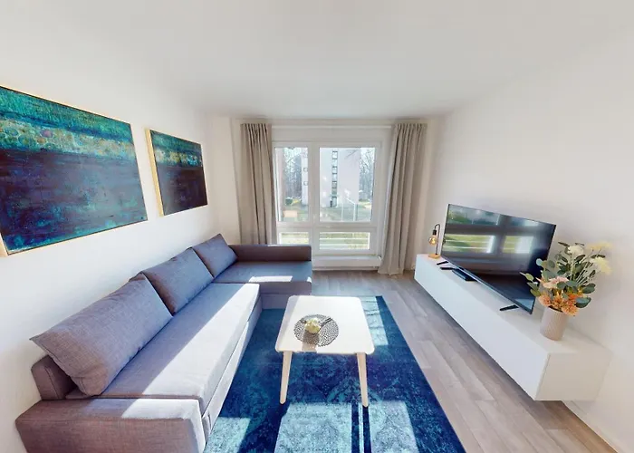 3-raum-appartement Nahe Stadtpark, Wlan Apartment *